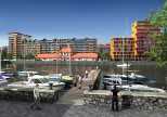 Prague Marina: hrubá stavba dokončena
